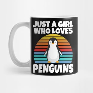 Just a girl who loves penguins Mug